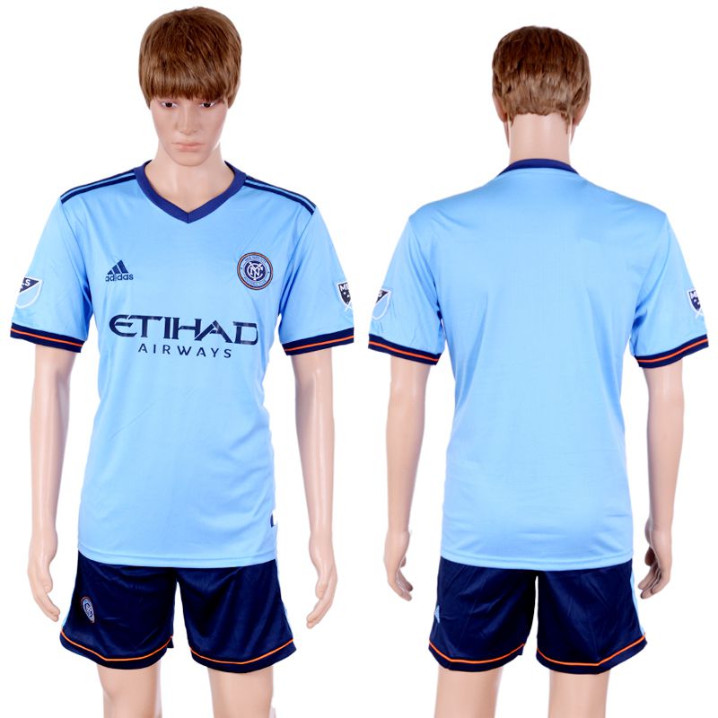 2017-2018 Club Men New York City Home Suits Soccer Jersey